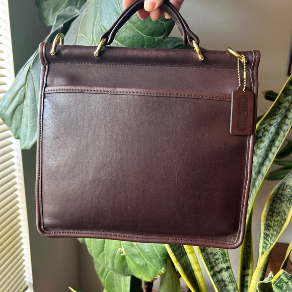 Beautiful Vintage Coach 1997 Mahogany Willis 9927 - Picture 4 of 16